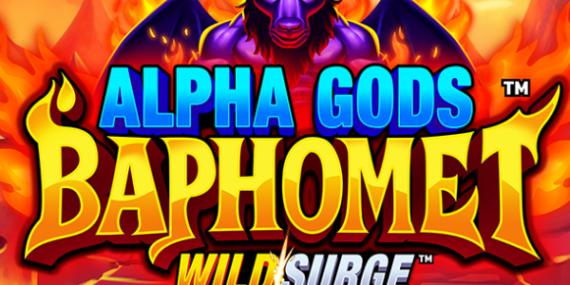 Alpha Gods Baphomet WildSurge PearFiction Studios Slot Review Online Slots Casino New Volatile