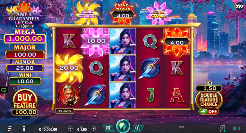 Assassin Star Triple Edge Studios Slot Review Online Slots Casino New Volatile