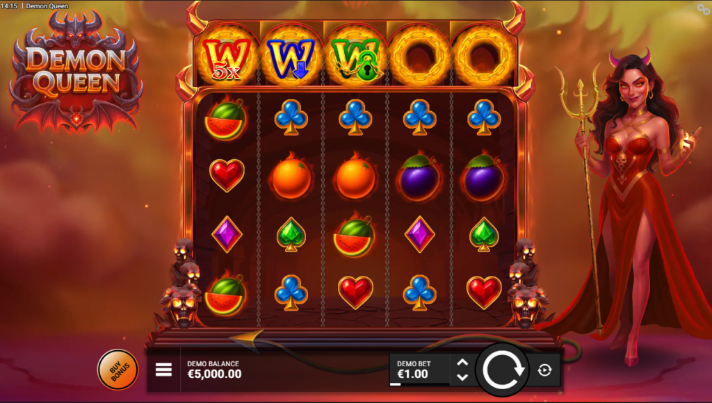 Demon Queen NowNow Gaming Slot Review Online Slots Casino New Volatile