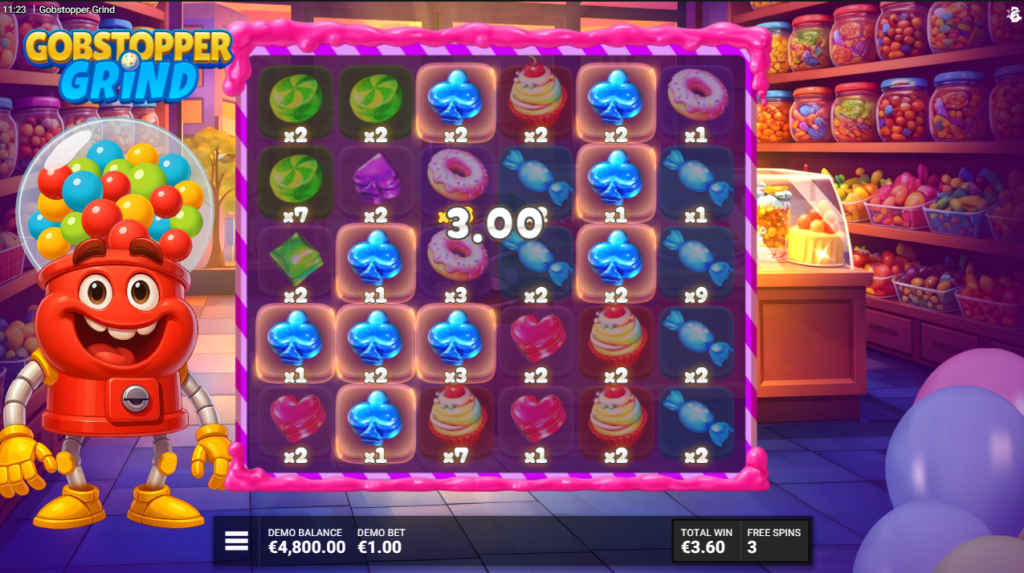 Gobstopper Grind Bullshark Games Slot Review Online Slots Casino New Volatile Bonus Buy Free Games Spins
