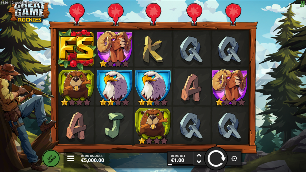 Great Game Rockies Hacksaw Gaming Slot Review Online Slots Casino New Volatile