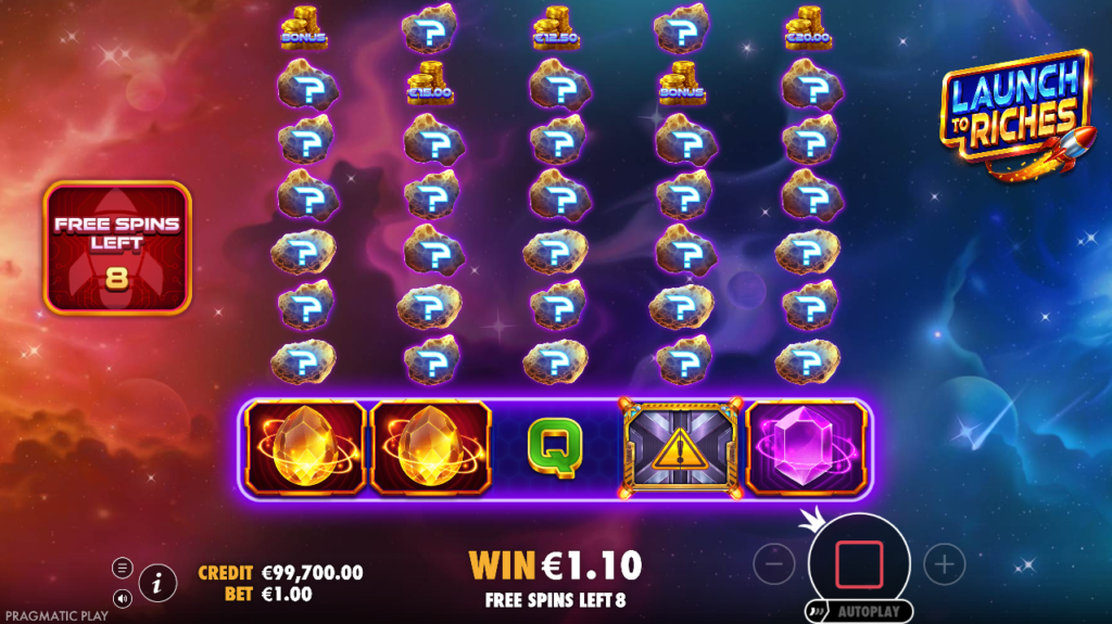 Launch To Riches Pragmatic Play Slot Review Online Slots Casino New Volatile Symbols Pay Table Line