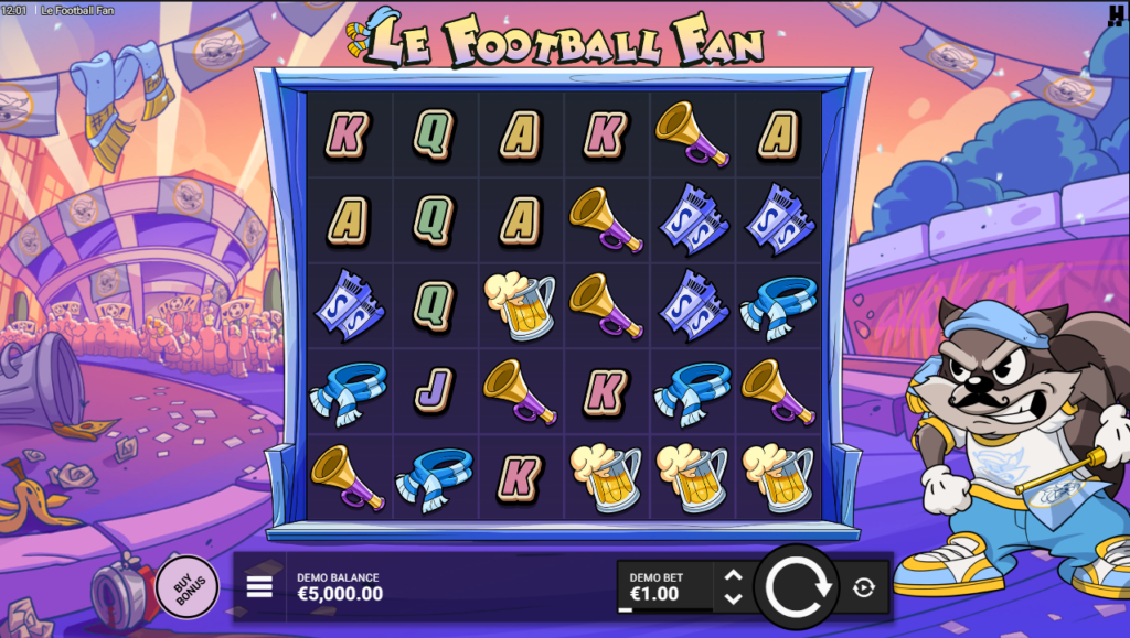 Le Football Fan Hacksaw Gaming Slot Review Online Slots Casino New Volatile