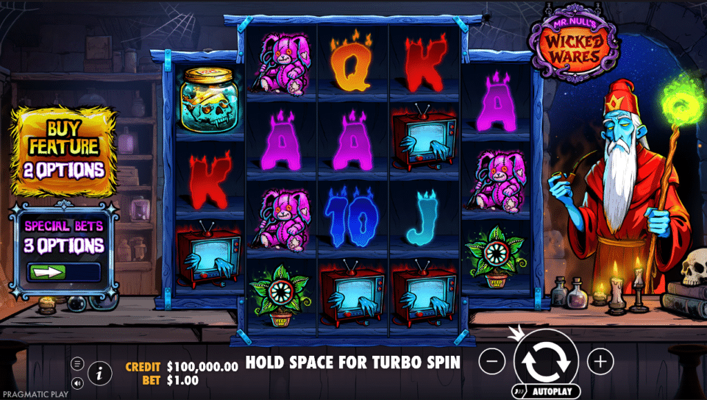 Mr Null’s Wicked Wares Pragmatic Play Slot Review Online Slots Casino New Volatile