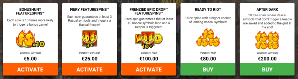 Red Rascal Hacksaw Gaming Slot Review Online Slots Casino New Volatile Bonus Buy Free Games Spins