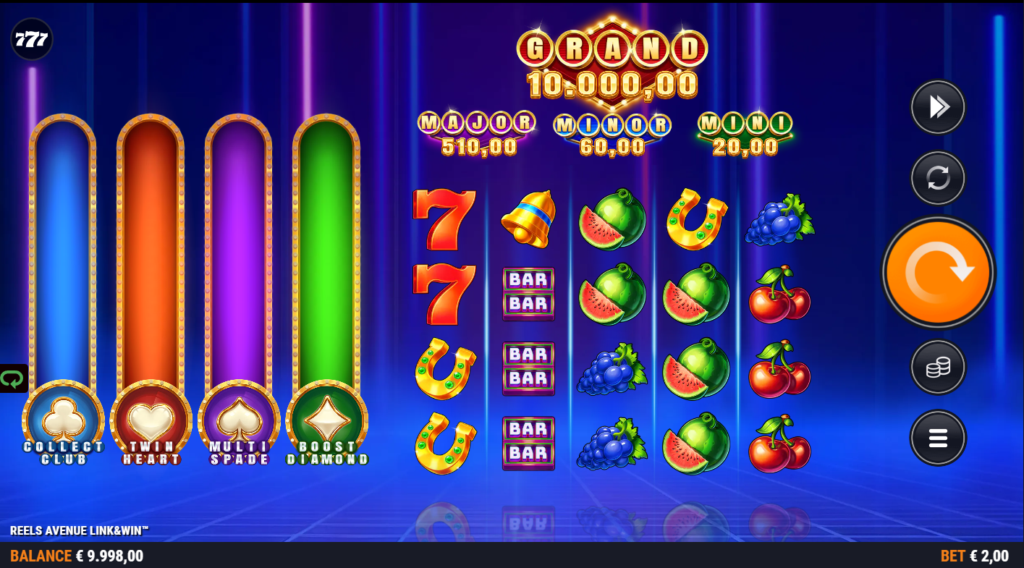 Reels Avenue Link&Win Foxium Slot Review Online Slots Casino New Volatile