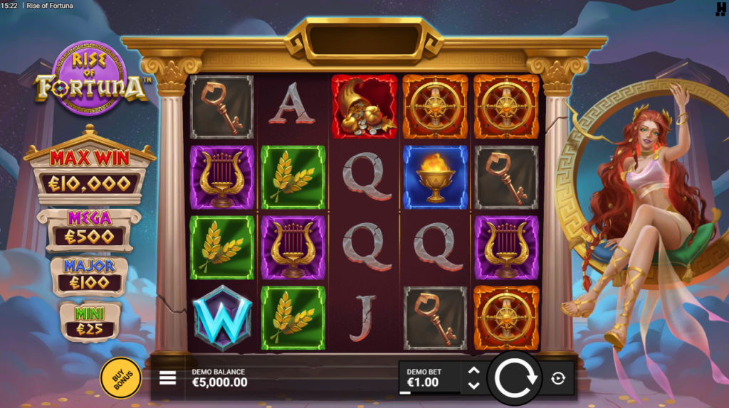 Rise Of Fortuna Hacksaw Gaming Slot Review Online Slots Casino New Volatile