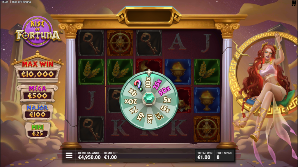 Rise Of Fortuna Hacksaw Gaming Slot Review Online Slots Casino New Volatile