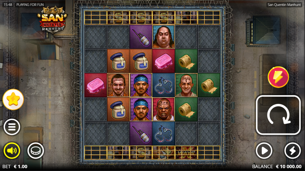 San Quentin Manhunt Nolimit City Slot Review Online Slots Casino New Volatile