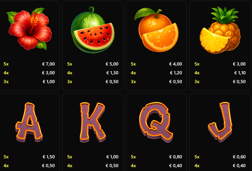 Volcanic Fortune Snowborn Games Slot Review Online Slots Casino New Volatile Symbols Pay Table Line