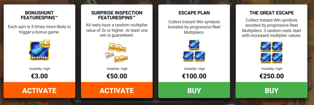 Behind Bars Masterplan Bullshark Games Slot Review Online Slots Casino New Volatile Bonus Buy Volatile 