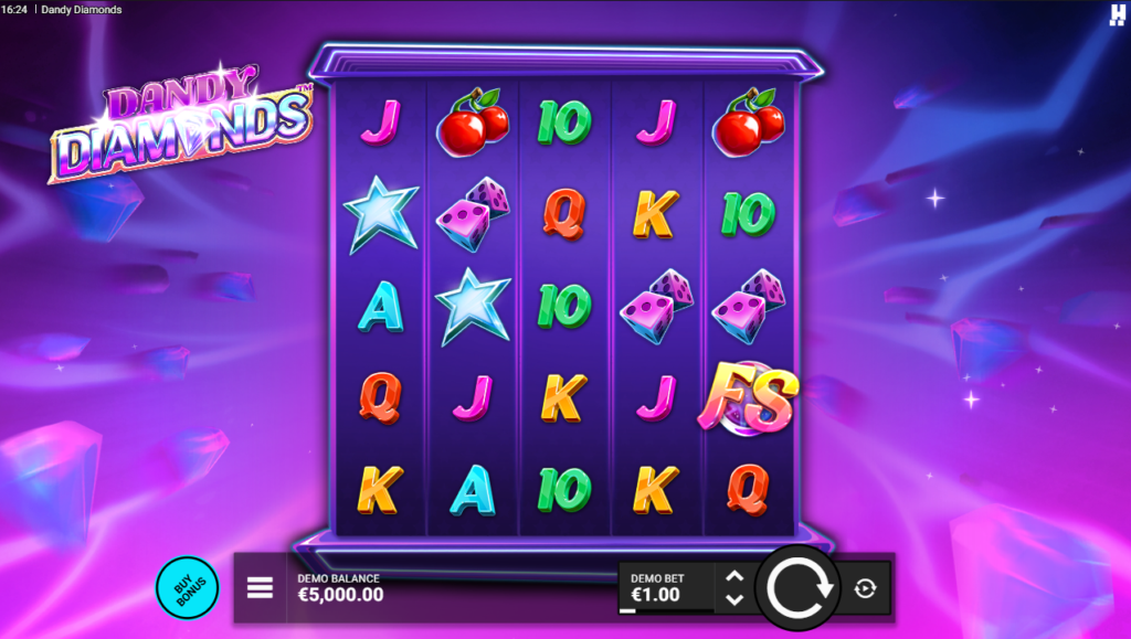 Dandy Diamonds Hacksaw Gaming Slot Review Online Slots Casino New Volatile