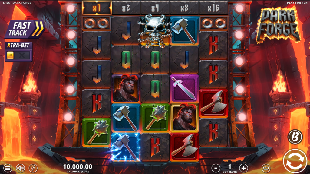 Dark Forge SlotMill Slot Review Online Slots Casino New Volatile