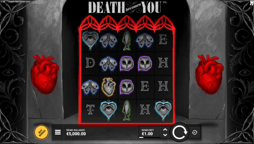 Death Becomes You Hacksaw Gaming Slot Review Online Slots Casino New Volatile