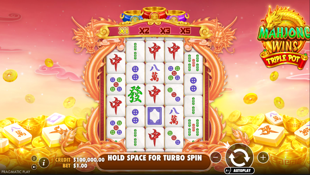 Mahjong Wins Triple Pot Pragmatic Play Slot Review Online Slots Casino New Volatile