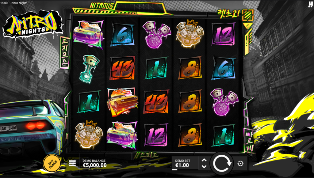 Nitro Nights Hacksaw Gaming Slot Review Online Slots Casino New Volatile