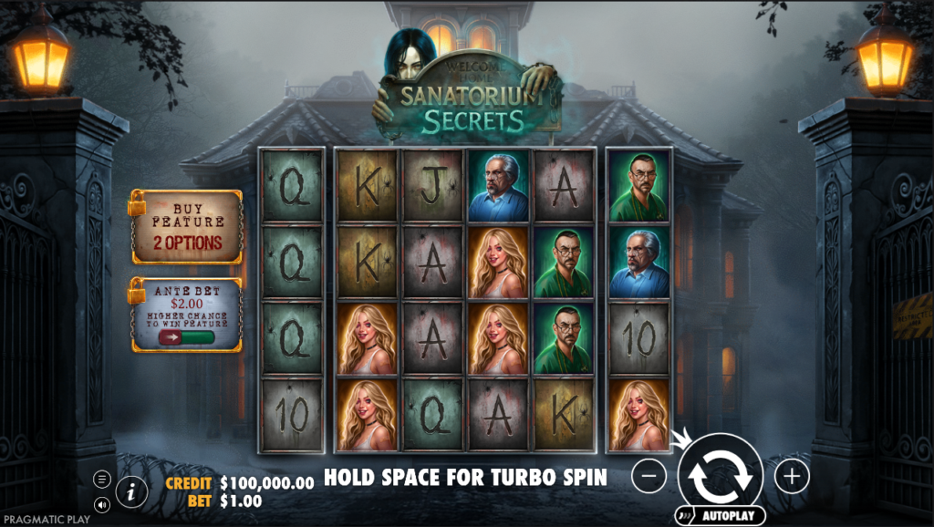 Sanatorium Secrets Pragmatic Play Slot Review Online Slots Casino New Volatile
