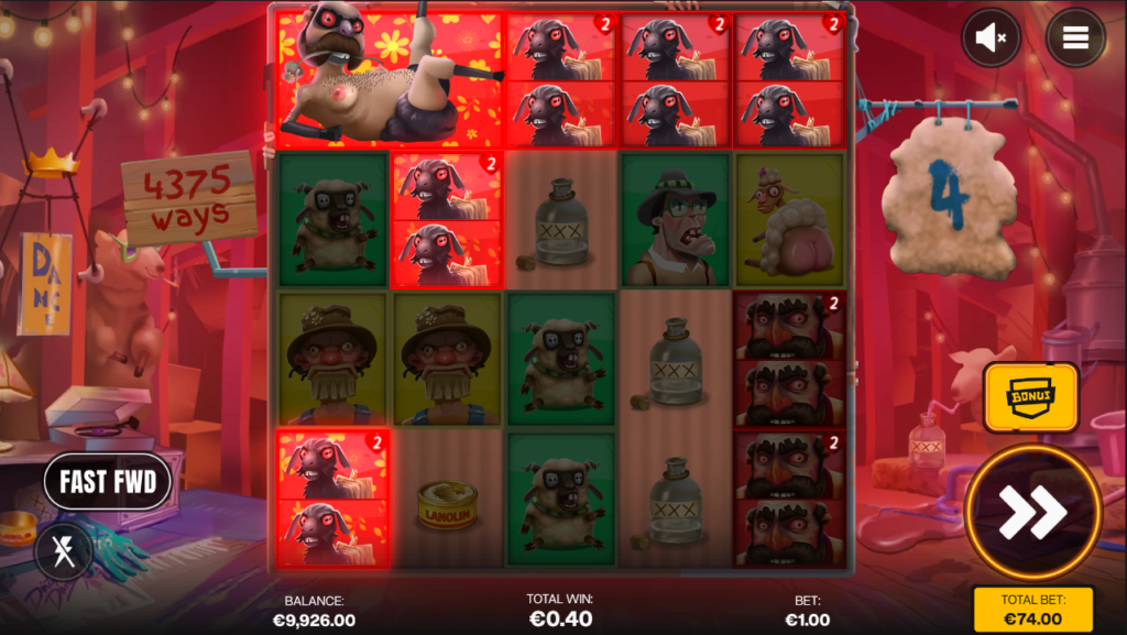 Sheeple Shady Lady Slot Review Online Slots Casino New Volatile Bonus Buy Free Games Spins