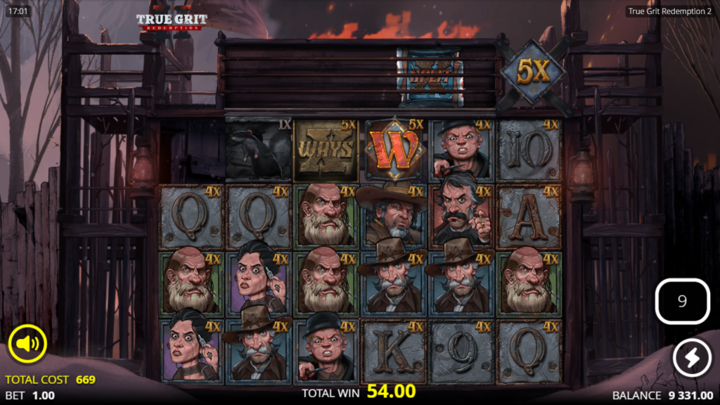 True Grit Redemption 2 Nolimit City Slot Review Online Slots Casino New Volatile