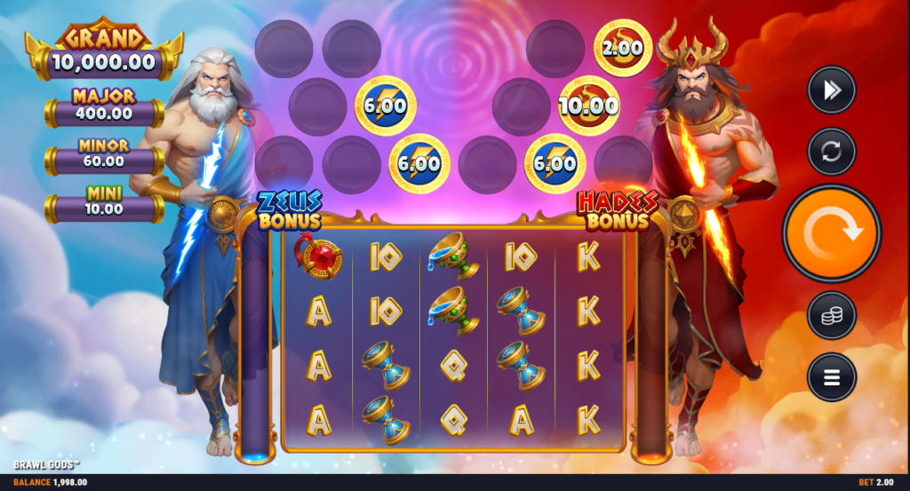 Brawl Gods Foxium Slot Review Online Slots Casino New Volatile