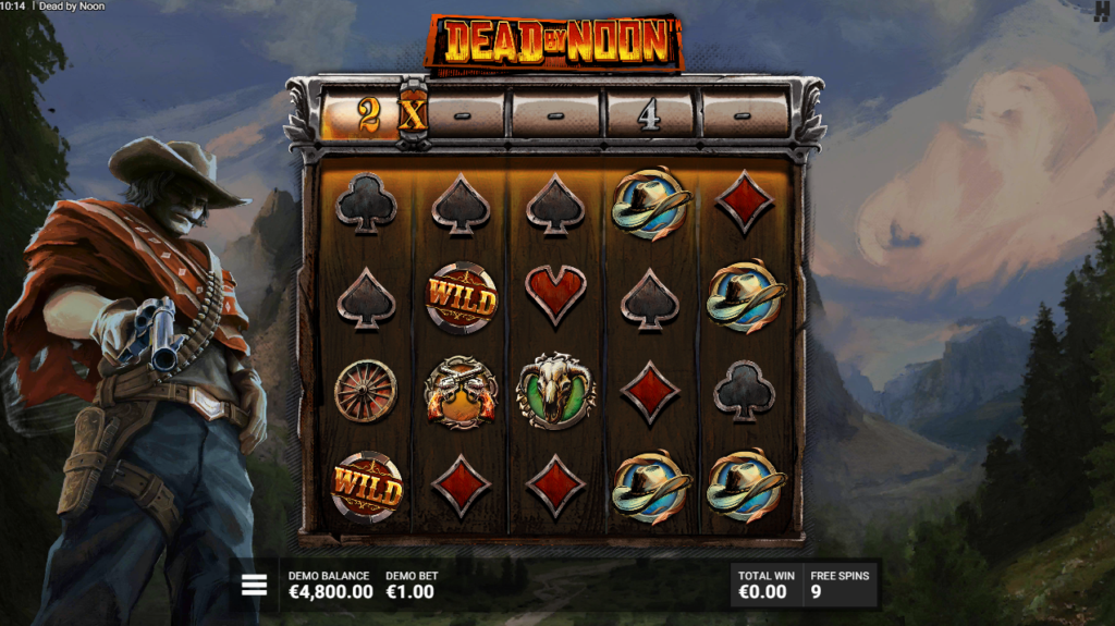Dead By Noon Hacksaw Gaming Slot Review Online Slots Casino New Volatile Free Games Spins