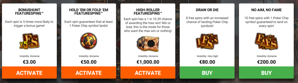 Dead By Noon Hacksaw Gaming Slot Review Online Slots Casino New Volatile Free Games Spins 