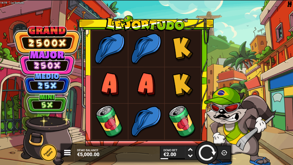 Le Sortudo Hacksaw Gaming Slot Review Online Slots Casino New Volatile