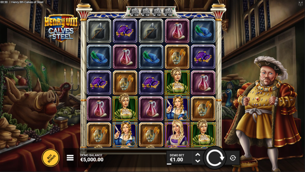 Henry 8th Calves Of Steel Kitsune Studios Slot Review Online Slots Casino New Volatile