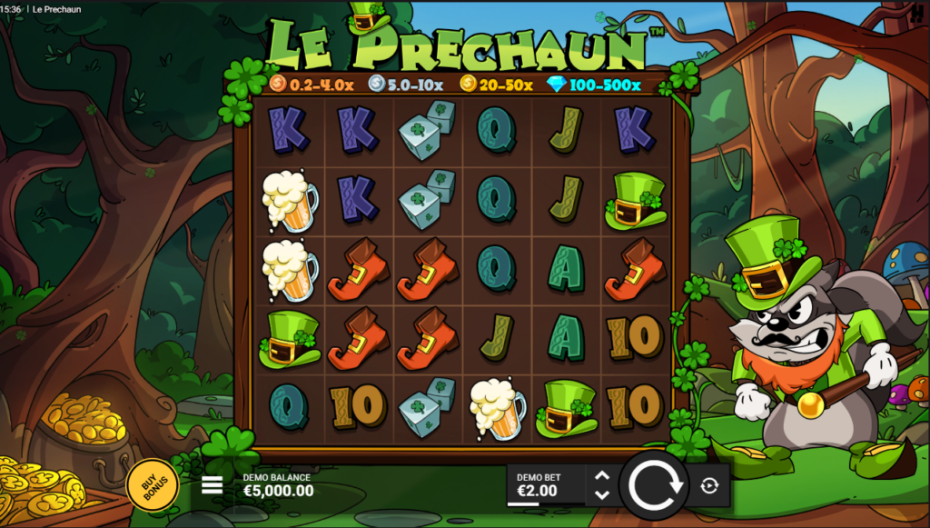 Le Prechaun Hacksaw Gaming Slot Review Online Slots Casino New Volatile