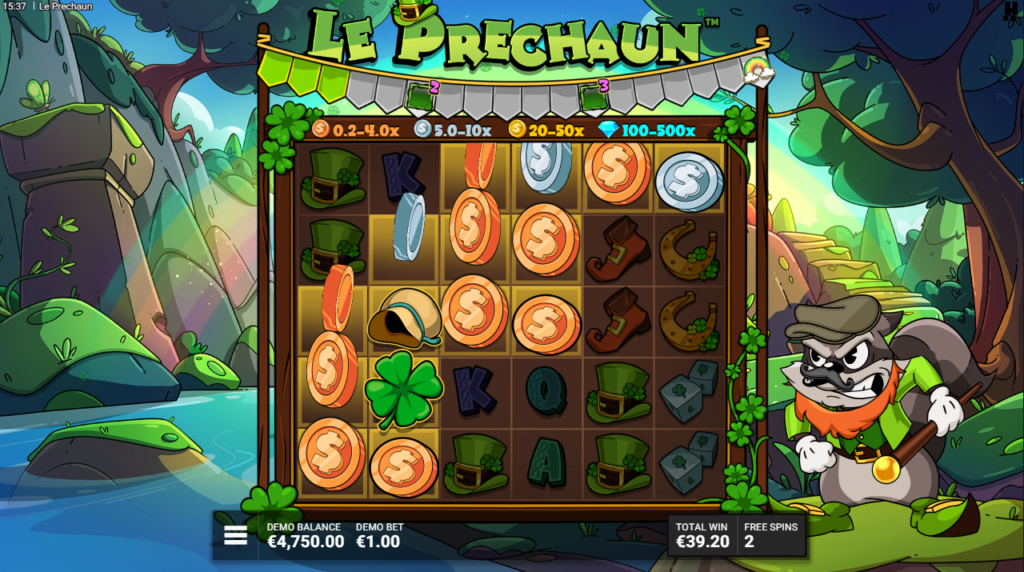 Le Prechaun Hacksaw Gaming Slot Review Online Slots Casino New Volatile Free Games Spins Bonus Buy