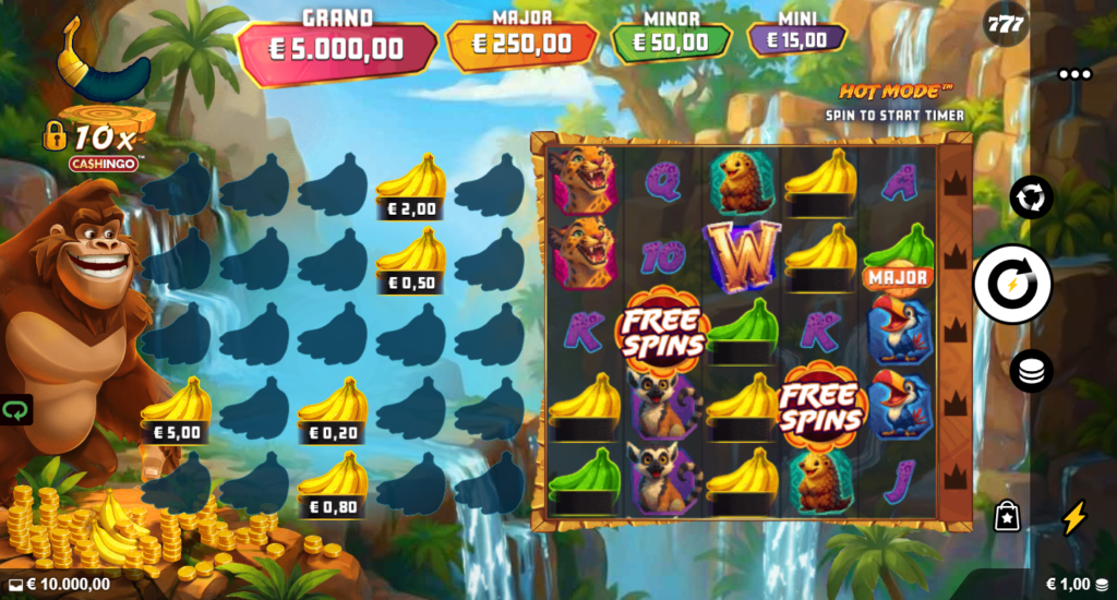 Rumble Kong CASHINGO Alchemy Gaming Slot Review Online Slots Casino New Volatile