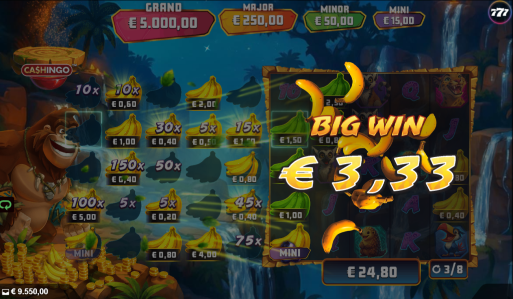 Rumble Kong CASHINGO Alchemy Gaming Slot Review Online Slots Casino New Volatile Bonus Buy Free Games Spins