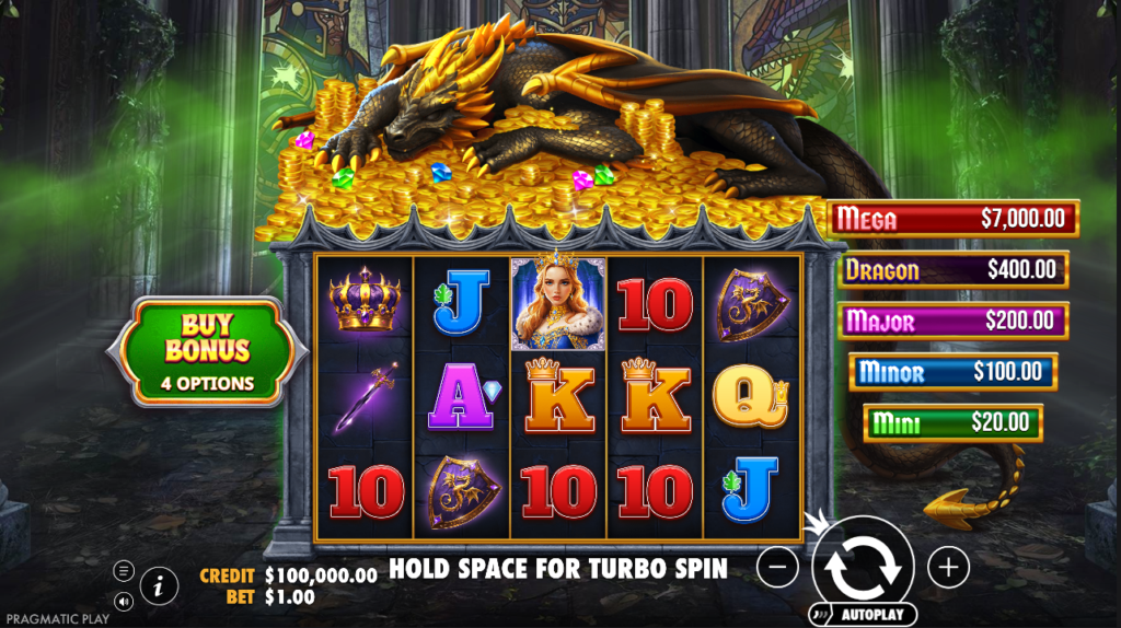 Sleeping Dragon Ultra Dark Pragmatic Play Slot Review