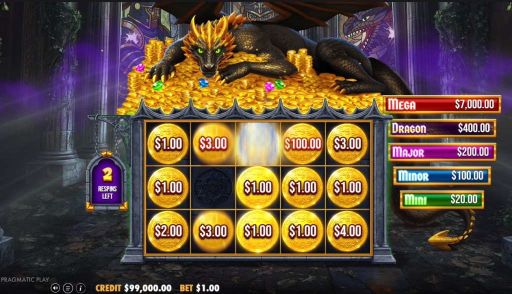 Sleeping Dragon Ultra Dark Pragmatic Play Slot Review Symbols Pay Table Line Features Free Games Spins 