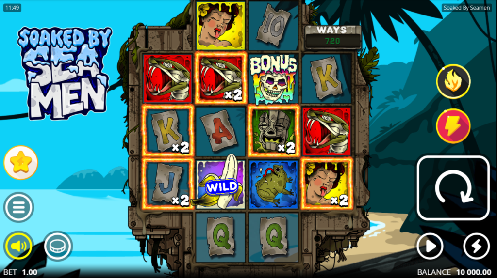 Soaked By Seamen Nolimit City Slot Review  Online Slots Casino New Volatile