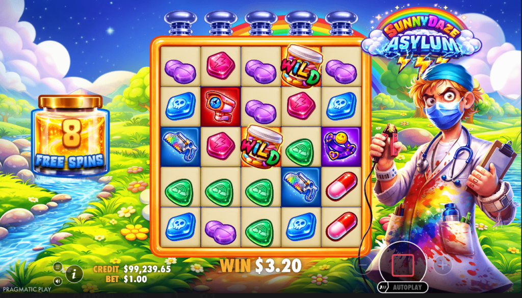 Sunnydaze Asylum Pragmatic Play Slot Review Online Slots Casino New Volatile Bonus Free Games Spins