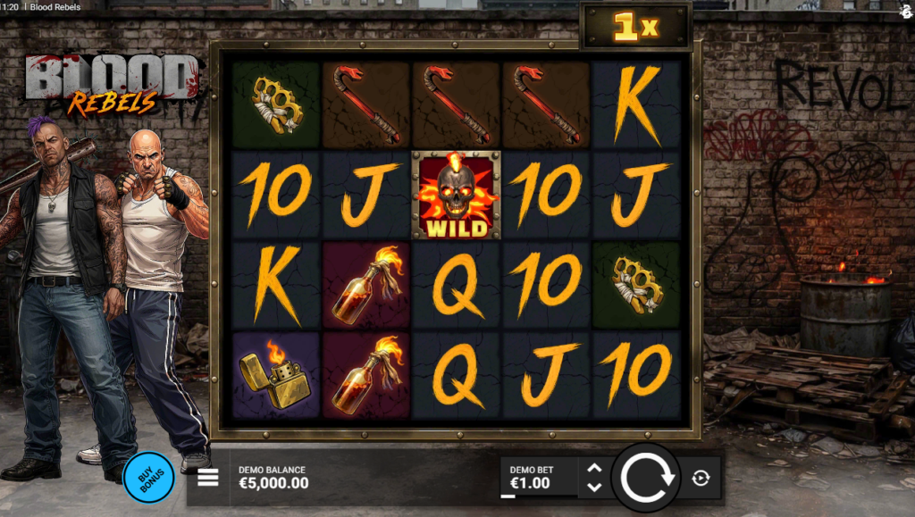 Blood Rebels Bullshark Games Slot Review Online Slots Casino New Volatile