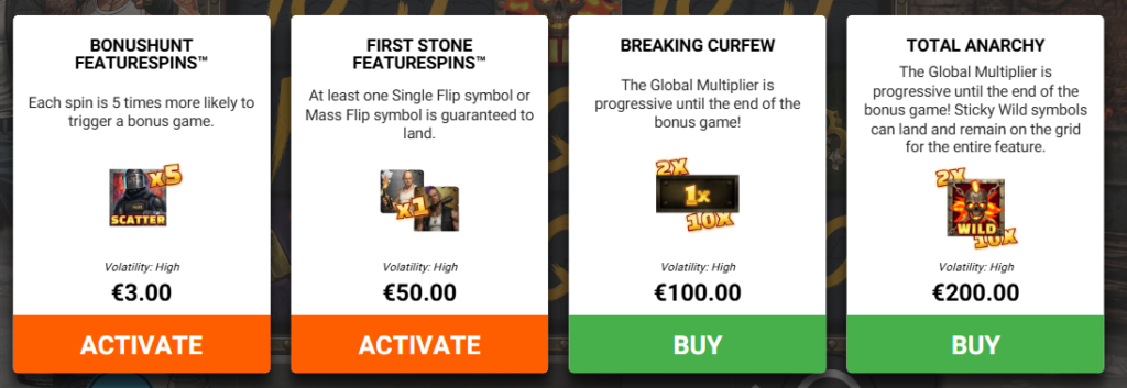 Blood Rebels Bullshark Games Slot Review Online Slots Casino New Volatile Bonus Buy Free Games Spins