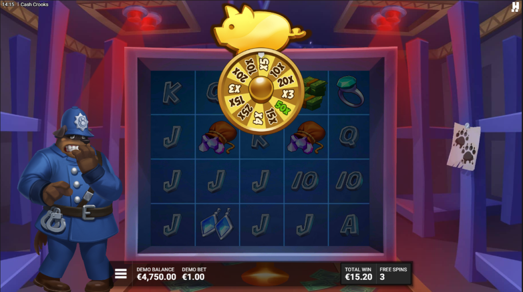 Cash Crooks Hacksaw Gaming Slot Review Online Slots Casino New Volatile Bonus Free Games Spins