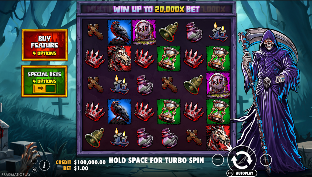Death Dominion Pragmatic Play Slot Review Online Slots Casino New Volatile