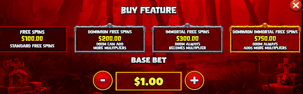 Death Dominion Pragmatic Play Slot Review Online Slots Casino New Volatile Features Bonus Buy Free Games Spins