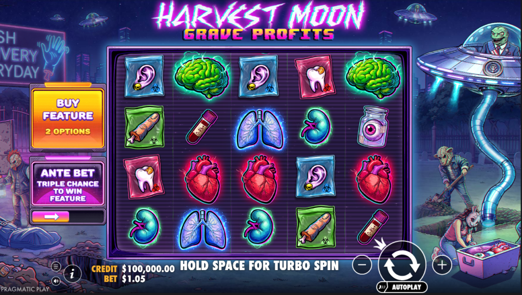 Harvest Moon Grave Profits Pragmatic Play Slot Review Online Slots Casino New Volatile