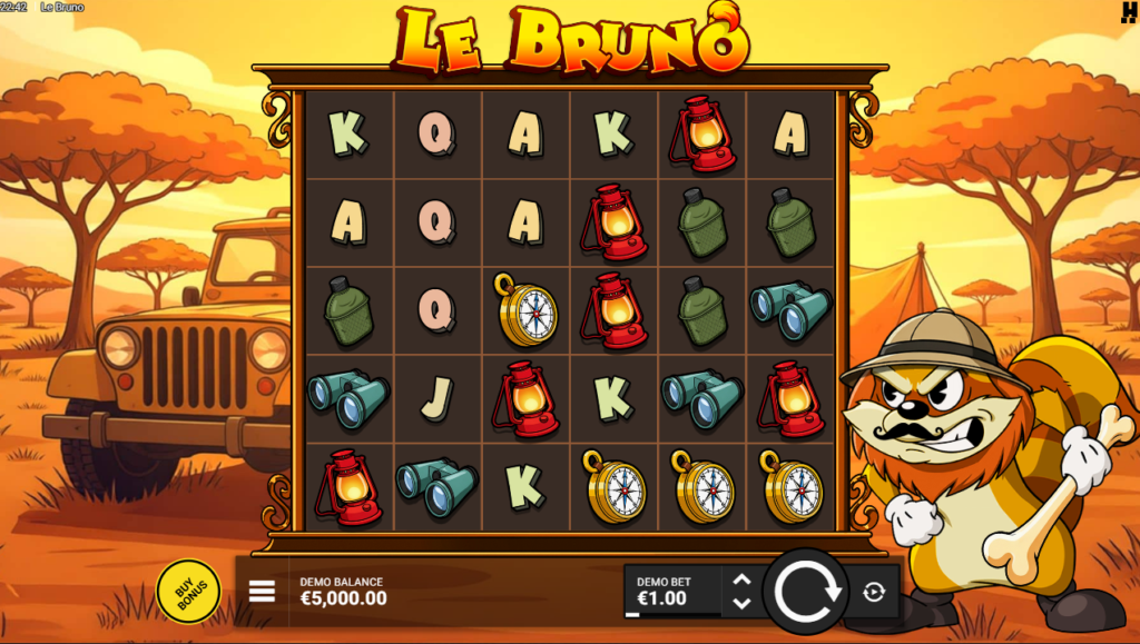Le Bruno Hacksaw Gaming Slot Review Online Slots Casino New Volatile