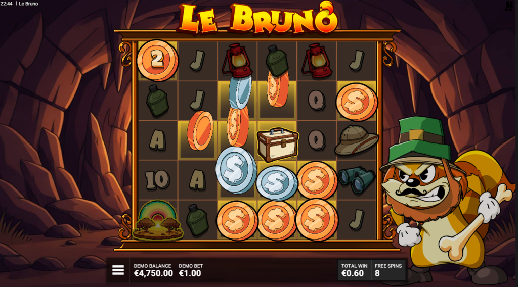 Le Bruno Hacksaw Gaming Slot Review Online Slots Casino New Volatile Bonus Free Games Spins 