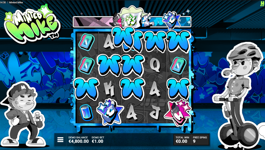 Minted Mike Hacksaw Gaming Slot Review Online Slots Casino New Volatile Bonus Buy Free Games Spins
