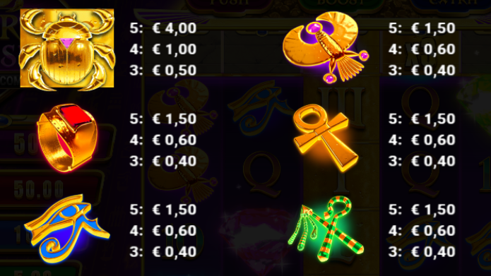Scarab Rush Power Combo Just For The Win Slot Review Online Slots Casino New Volatile Symbols Pay Table Line