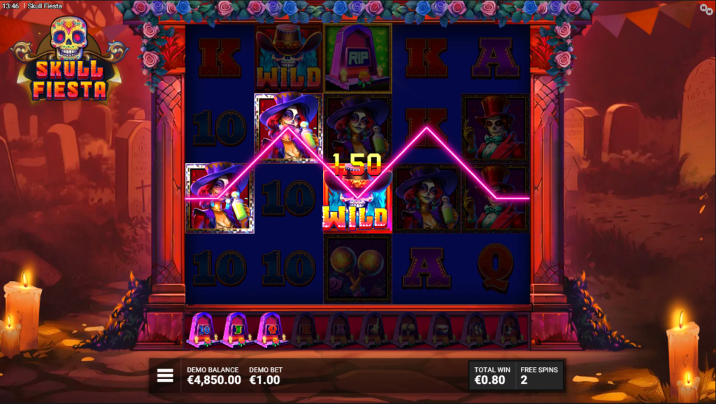 Skull Fiesta NowNow Gaming  Slot Review Online Slots Casino New Volatile Bonus Free Games