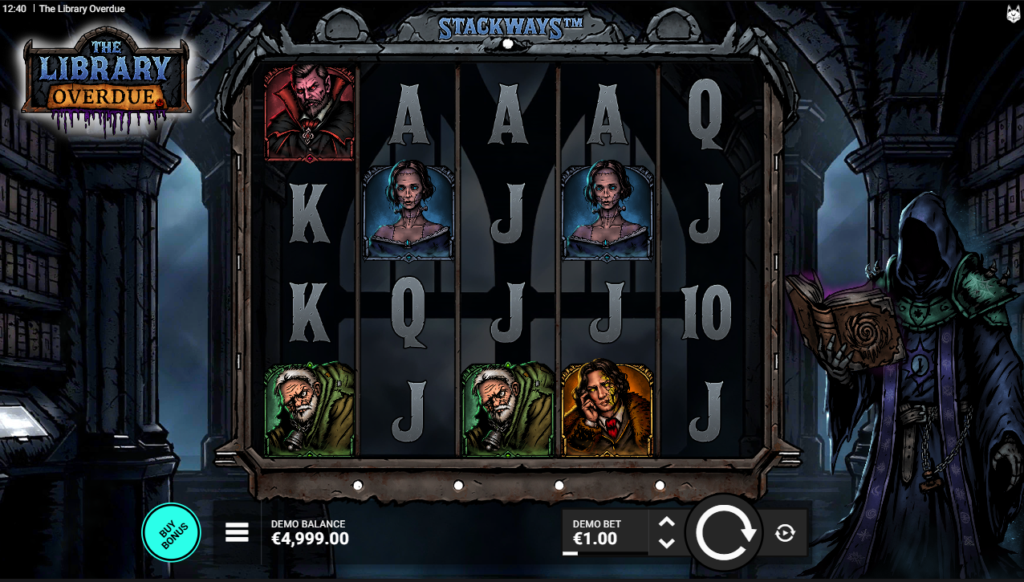 The Library Overdue Kitsune Studios Slot Review Online Slots Casino New Volatile