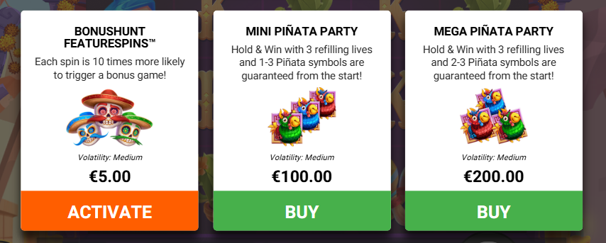 Tres Pinatas Hold & Win Hacksaw Gaming Slot Review Online Slots Casino New Volatile Bonus Free Games Spins