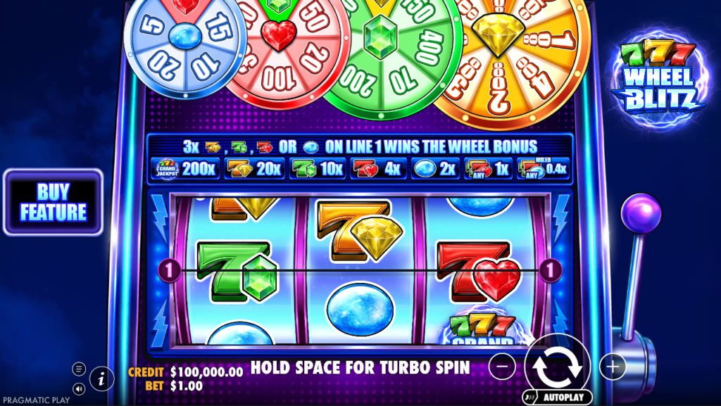 777 Wheel Blitz Pragmatic Play Slot Review Online Slots Casino New Volatile